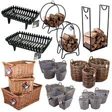 Log baskets fireside for sale  Shipping to Ireland