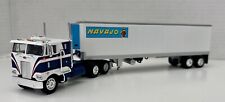 First Gear Navajo Peterbilt 352 COE Sleeper w/40' Vintage Reefer Trailer 1/64 for sale  Shipping to South Africa