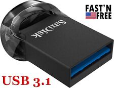 Used, SanDisk CZ430 32GB USB 3.1 Flash Pen Drive ULTRA FIT SDCZ430-032G-G46 32 GB for sale  Shipping to South Africa