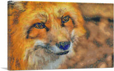 Artcanvas fox face for sale  Niles