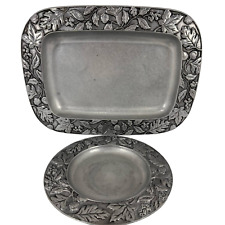 Longberger vintage pewter for sale  Shipping to Ireland