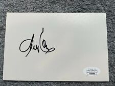 Perry Como signed JSA COA 4x6 index card heavy cardstock frank sinatra psa bas for sale  Lake View