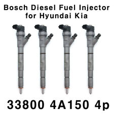 Juego de 4P inyector de combustible diésel Bosch CRDI 338004A150 para Hyundai Starex Kia Sorento segunda mano  Embacar hacia Argentina