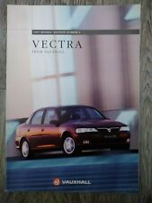 Folheto VAUXHALL VECTRA Envoy LS GLS SRi CDX Hatch Saloon Estate fevereiro 1997 comprar usado  Enviando para Brazil