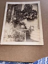 Antique Cabinet Card: Dutchman’s Pipe Cactus Epiphyllum Oxypetalum Against House for sale  Shipping to South Africa