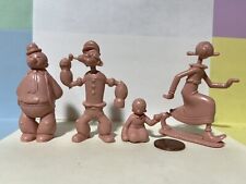 Usado, Marx Popeye personaje cómico tienda de monedas de diez centavos rosa figuras de plástico oliva aceite cobarde segunda mano  Embacar hacia Argentina
