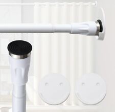 Shower Curtain Rod, 42-100 Inches White Tension Shower Curtain Rod  for sale  Shipping to South Africa