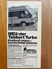 Tabbert 510 turbo gebraucht kaufen  Aßlar