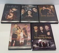 Conjunto de DVD The Twilight Saga coleção série completa - Todos os 5 filmes comprar usado  Enviando para Brazil