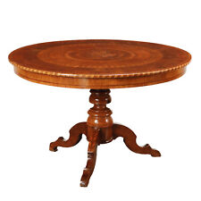Antiga mesa redonda com incrustações rolo segunda metade do século XIX, usado comprar usado  Enviando para Brazil