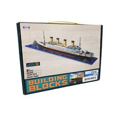 Blocos de construção Titanic navio micro mini legos conjunto 1860 peças modelo 3D Titanic comprar usado  Enviando para Brazil