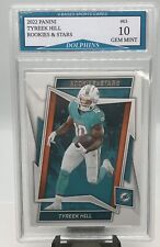 Usado, Tarjeta de novatos y estrellas 2022 Panini Tyreek Hill Miami Dolphins ¡como nueva 10! segunda mano  Embacar hacia Argentina