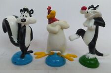 Usado, Looney Tunes - Lote 3 Figuras Originales (Warner Bros, 1999) 7cm - Usados segunda mano  Pamplona