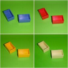 Playmobil - 2 x Box Kiste Behälter - 29 x 18 x 12 mm - Farbe nach Wahl, usado comprar usado  Enviando para Brazil