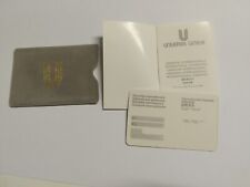 Libretto warranty card usato  Agrigento