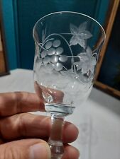 Crystal wine glasses for sale  Lansing