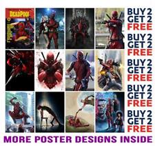 Deadpool marvel poster for sale  MANCHESTER