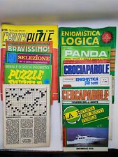 Lotto cruciverba vintage usato  Grugliasco