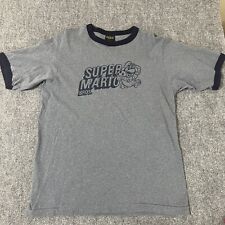 Usado, Camisa vintage Super Mario Bros campainha trocas adulto grande azul cinza anos 90 feita nos EUA comprar usado  Enviando para Brazil