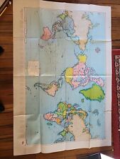 Vintage large map for sale  Edmond