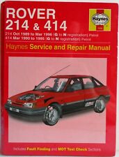 Haynes rover 214 for sale  HALIFAX