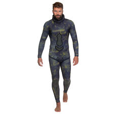 Used, Used Cressi 5mm Mans 2-piece Freediving Wetsuit - Camou - Large/4 for sale  Shipping to South Africa