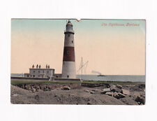 Printed postcard lighthouse for sale  SHEFFIELD