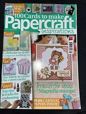Papercraft inspirations issue for sale  DRIFFIELD