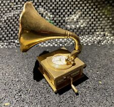 Miniaturuhr grammophon gebraucht kaufen  Moers