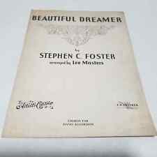 Hermosa partitura acordeón acordeón Stephen C. Foster 1939 Masters 1939 segunda mano  Embacar hacia Argentina