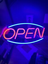Led neon open for sale  Jacksonville