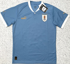 CAMISA DE FUTEBOL AUTÊNTICA URUGUAI 2022-23 CASA TAMANHO MÉDIO ADULTO PUMA (COM ETIQUETAS) comprar usado  Enviando para Brazil