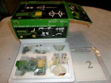 John Deere Farm Toy 140 Precision Lawn Mower Garden Tractor Brinly Set NIB Rare for sale  Shipping to South Africa