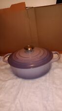 Le Creuset 3.5qt Classic French Dutch Oven Provence / Blue Bell Purple #24 for sale  Shipping to South Africa