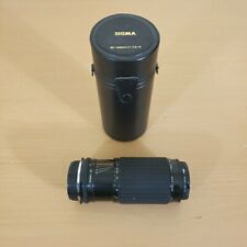 Used, Sigma High-Speed Zoom 1:3.5-4 f=80-200mm Lens w/ Original Case for sale  Shipping to South Africa