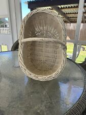 Vintage white wicker for sale  Winterville