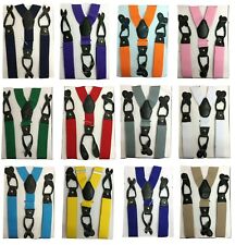 Unisex suspenders braces for sale  MANCHESTER