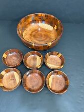 Acacia wood bowl for sale  Woodstock