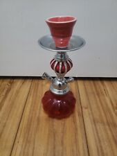 Red Glass Hookah set with hose for sale  Shipping to South Africa