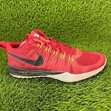Tênis de corrida Nike Lunar TR1 masculino tamanho 11.5 vermelho atlético 652808-601, usado comprar usado  Enviando para Brazil