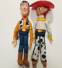 Toy Story Toys Woody & Jessie Talking Dolls Disney Pixar ambos 40 cm de alto segunda mano  Embacar hacia Argentina
