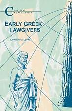 Early greek lawgivers for sale  UK