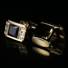 Men Cufflinks 1 Pair of Shirt Suit Cuff Links Jewelry Rhinestone Classic Fashion for sale  Shipping to South Africa