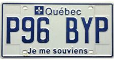 quebec license plate for sale  Fitchburg