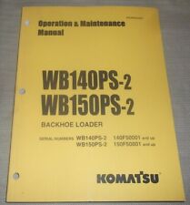 Komatsu wb140ps wb150ps for sale  Union