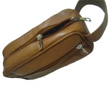 Mens leather travel for sale  Shipping to Ireland