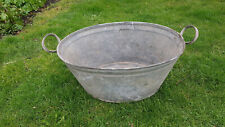 Vintage tin bath for sale  Shipping to Ireland