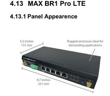 Roteador LTE Celular Peplink Pepwave MAX BR1 Pro MAX-BR1-PRO-LTE-US-T comprar usado  Enviando para Brazil