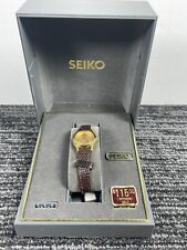 🔥 Seiko Quartz • Relógio Feminino Cristal Hardlex Dourado • SYY196P • Caixa Original comprar usado  Enviando para Brazil