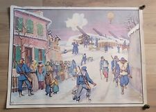 Ancienne affiche ecole d'occasion  France